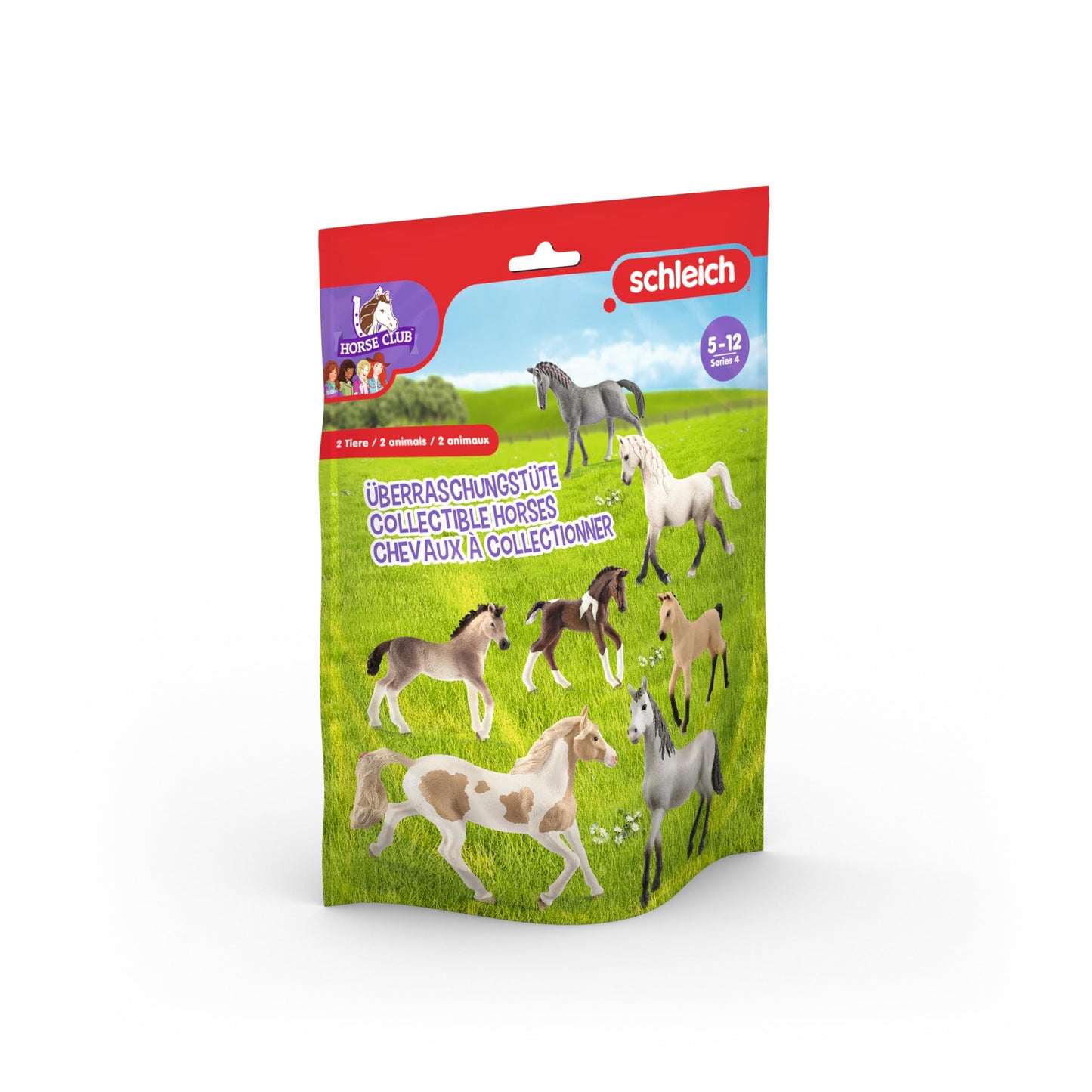 Schleich Horse Club Surprise Blind Bag Toy With 2 Toy Horses For Kids Ages 5+