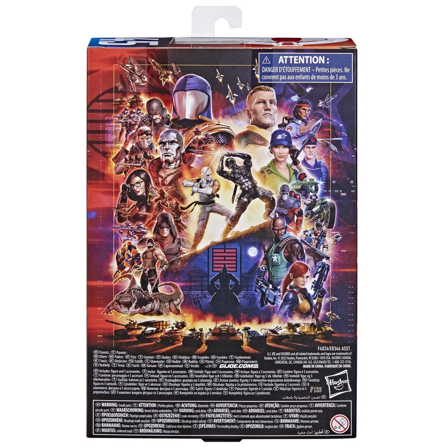 G.I. Joe Classified Series Lonzo Stalker Wilkinson Action Figure 46 Collectible Toy  Multiple Accessories 6-Inch-Scale  Custom Package Art