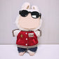 Doll Outfit Set for 17cm Dolls  4 Piece Clothes Set for Labubu  enhanced Fashion Clothes for Labubu Dolls Accessories Suit Baseball Jacket+Jeans+Canvas Shoes+Glasses