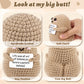 A Aifamy Positive Funny Potato Crochet Positive Big Butt Potato With Positivity Affirmation Card For Hilarious Encouragement Gag
