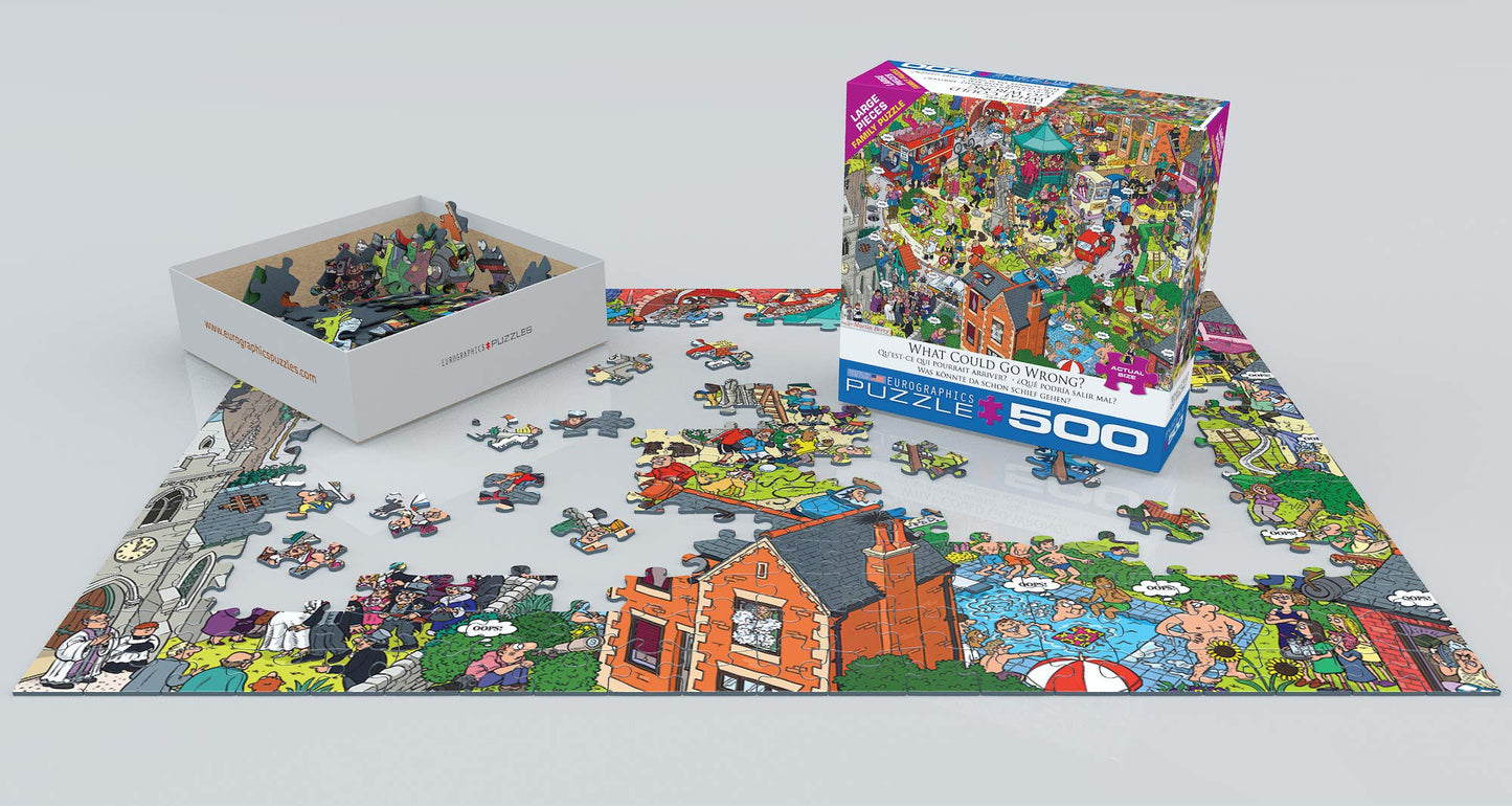 Eurographics 8500-5460 What Could Go Wrong? By Martin Berry 500- Piece Puzzle