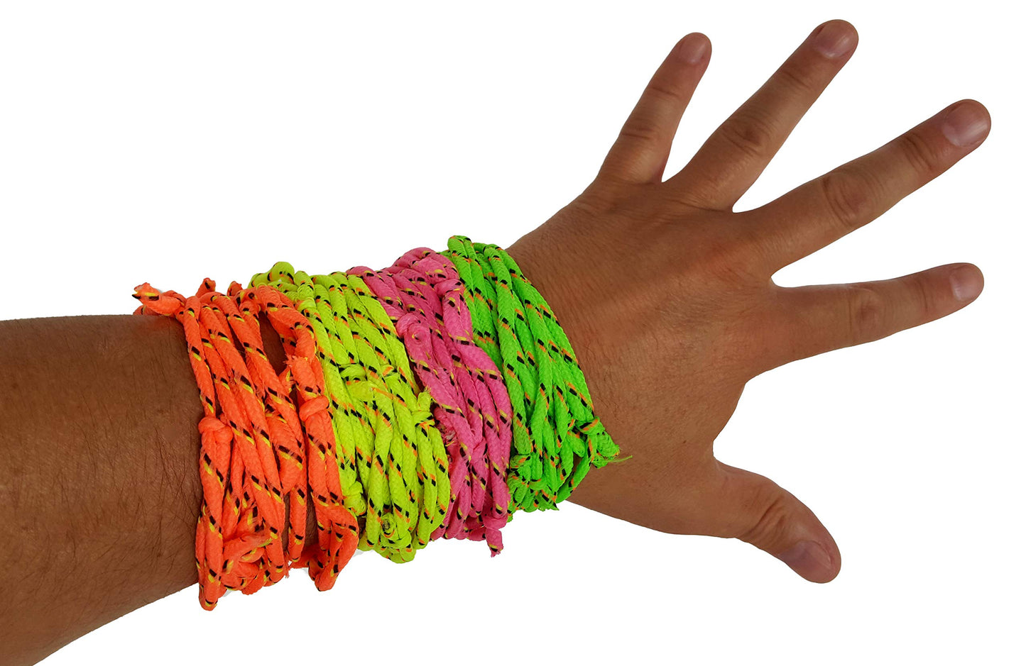 Neon Rope Friendship Bracelets (72)