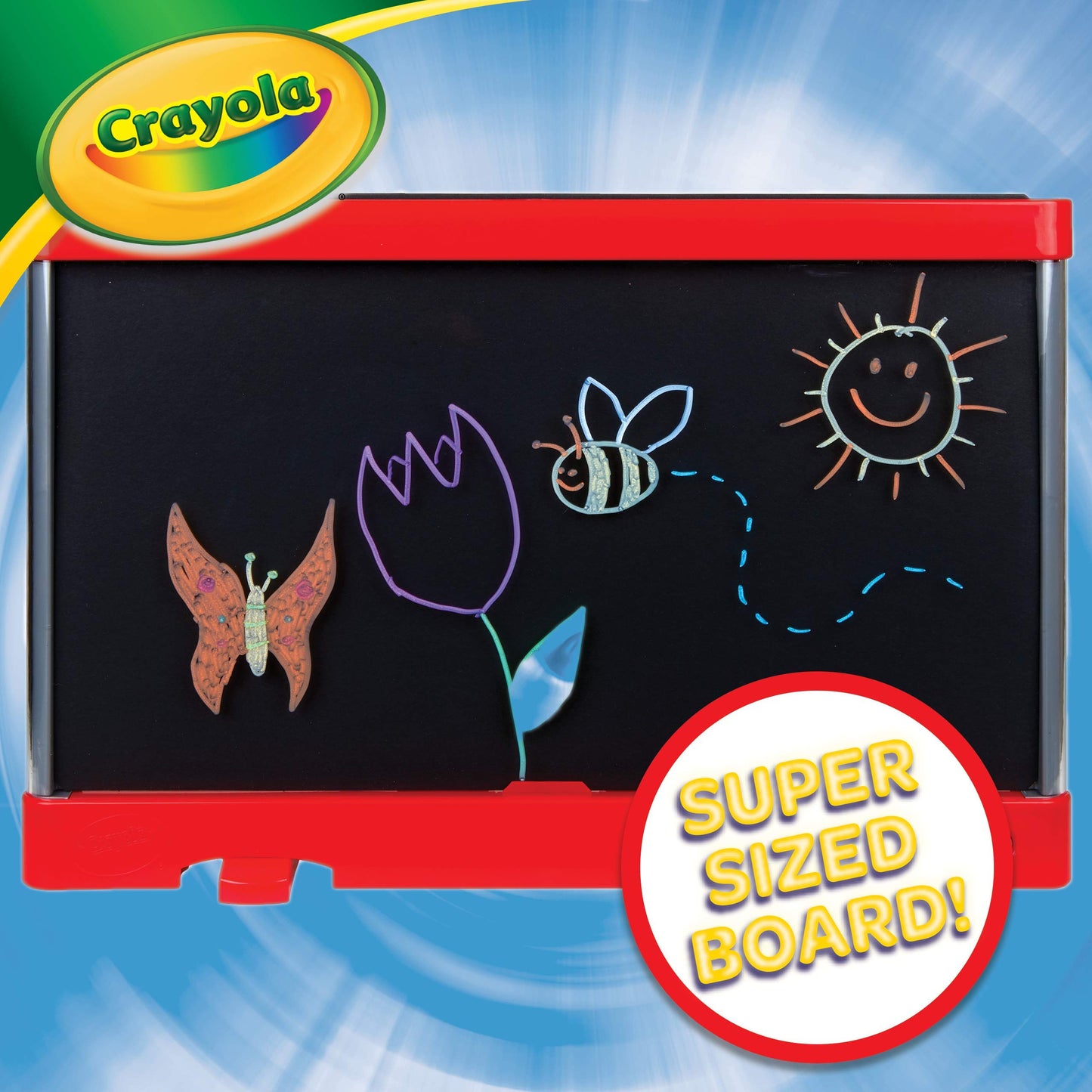 Crayola Ultimate Light Board (Red), Kids Light-Up Tracing Pad, Kids Toys, Gift For Boys & Girls, Drawing Light Box, Ages 6+ [Amazon Exclusive]