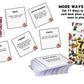 Tenzi Party Pack Dice Game Bundle With 77 Ways To Play A Fun, Fast Frenzy For The Whole Family - 6 Sets Of 10 Colored Dice - Colors May Vary
