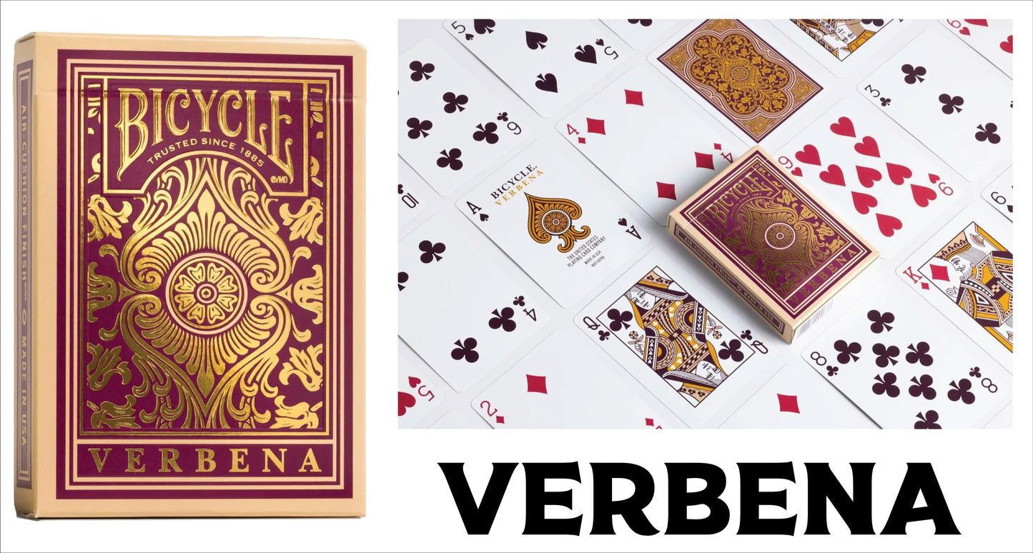 Bicycle Collector's Edition: 6-Deck Bundle Featuring Jacuard  Sea King  Hidden  Cinder  Verbena and Cold Foil Prismatic Decks