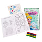 Set Of 15 Princess Play Packs Fun Party Favors Coloring Book Crayons Stickers Plus Loot Bags, Door Hanger