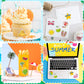 Beyumi Summer Beach Roll Stickers - 1000Pcs Summer Beach Stickers In 2 Rolls Waterproof Vinyl Cute Drawing Style Decals For Phone Laptop Water Bottle Notebook Luggage Computer Envelope Decor For Kids