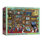 Antelope 2 in 1 1000 Piece Puzzle Bundle - Van Gogh's Time Travel to Muse Da Orsay - 1000 Piece Jigsaw Puzzle Bundle with Vase F