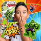 Ja-Ru Marvel Hulk Sticky Hands Stretchy Toys (8 Hulk Packs) Superheroes Stretchy Snap Hands Bulk Birthday Supplies For Kids, Pinata Filler, Stocking Stuffers In Bulk B-6809-8