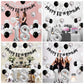 18Th Birthday Decorations For Boys Girls, Black Happy 18Th Birthday Banner With Black Silver White 18Th Birthday Balloons Cake T