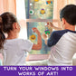 Horizon Group DIY Halloween Window Art Suncatcher Kit, Multi, Acrylic, Model 211964, Fun Arts and Crafts Activity for Kids Ages 6-9