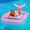 Heysplash Inflatable Tanning Lounger Float - Adults' Swimming Pool Float, Purple