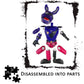 Toysvill 8 Pcs Inspired By Game Five Night Toys | Ultimate Custom Night | Fnaf Action Figure [Withered Bonnie, Orville, Mangle, Gator, Happy Frog, Roxanne Wolf, Chica, And Music Man]
