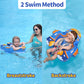 Free Swimming Baby Swimbobo Baby Float - Non-Inflatable, Soft Fabric, Large, Blue Spaceship, Model K7912PRO
