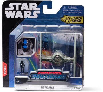 Star Wars Micro Galaxy Squadron Light protective covering Class TIE Fighter - 3-Inch Vehicle with 1-Inch TIE Pilot Micro Figure