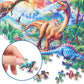 Large Piece Dinosaur Jigsaw Puzzle For Kid Boys Ages 4-10 Year Old 100 Pieces Jigsaw Puzzles For Kids Ages 4-6 Educational Toys