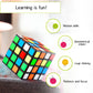 Cubidi Original Magic Cube 4X4 - Challenging Brain Teaser Fidget Toy For Beginners And Advanced Players - Fast Speed Cube Optimi