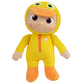Cocomelon 8' Jj Puppy & Duck Plush 2-Pack - Officially Licensed - Soft Stuffed Animal Doll Toy Figure - Easter Basket Stuffer Gift For Kids, Boys, Girls, Toddlers, Preschoolers 18+Mo