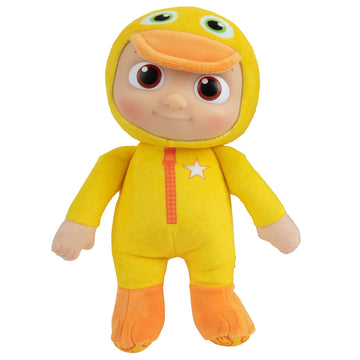 Cocomelon 8' Jj Puppy & Duck Plush 2-Pack - Officially Licensed - Soft Stuffed Animal Doll Toy Figure - Easter Basket Stuffer Gift For Kids, Boys, Girls, Toddlers, Preschoolers 18+Mo