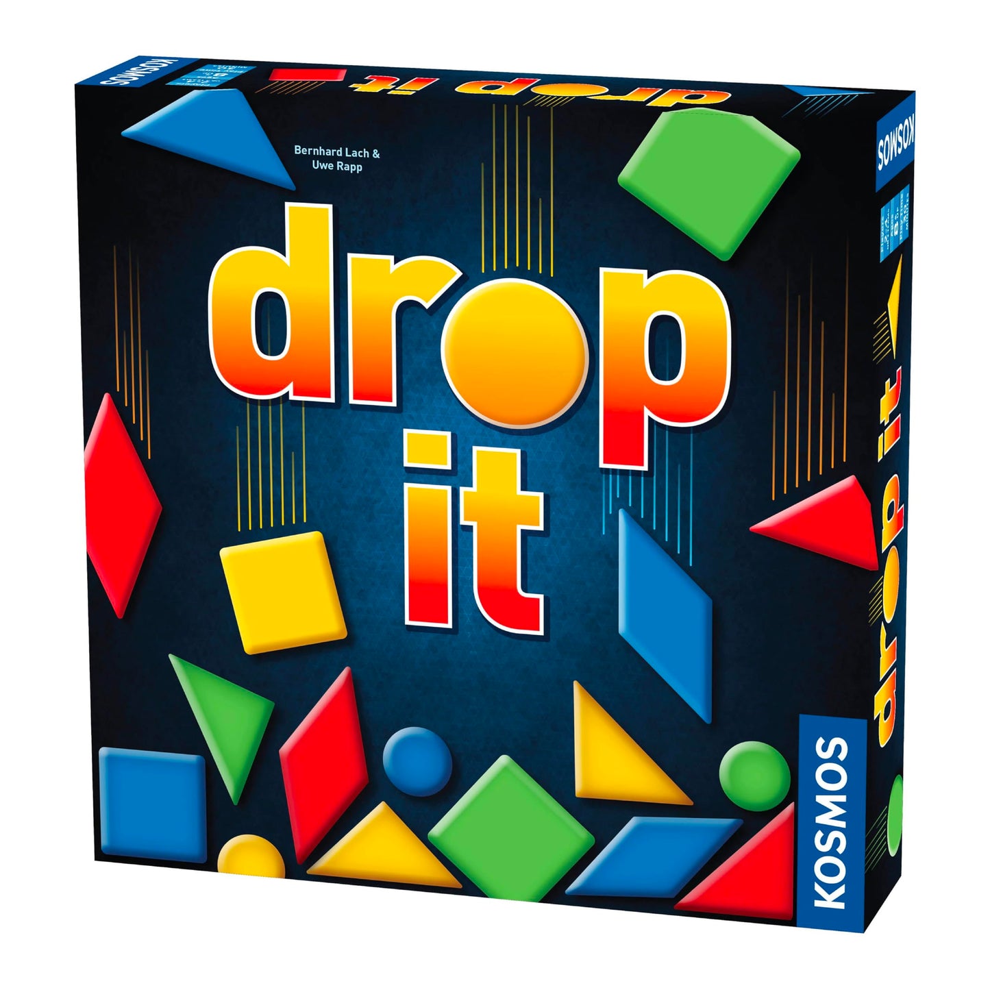 Thames & Kosmos Drop It | Super Fun Family Strategy Game | Parents' Choice Silver Award Winner, Multi-Color Small