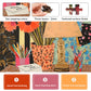 1000-Piece mature-themed Puzzle with Oil Painting-Style Desktop Scene Vibrant Art Jigsaw Puzzle  Challenging & Colorful Art Puzzle for mature-themeds  Perfect for Relaxation and Gift-Giving  24 x 24 in