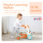 Kb Montessori Baby Walker - Interactive Push Toy For Toddlers Learning To Walk With Soft Music & Lights, Adjustable Speed & Non-