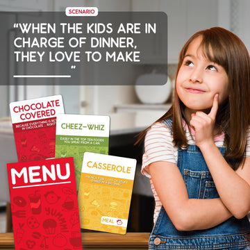 Blue Wasatch Games Plate It Up - A Foodie Party Game | Mix Ingredients and Make Crazy Dishes | Includes Over 350 Foods and Fun S