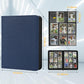 Trading Card Binder 9 Pocket  GERMUN PU Cover Card Binder for 540 Cards  enhanced Trading Card Collection Binder  Double Sided Pocket Card Album for MTG  TCG (Blue)
