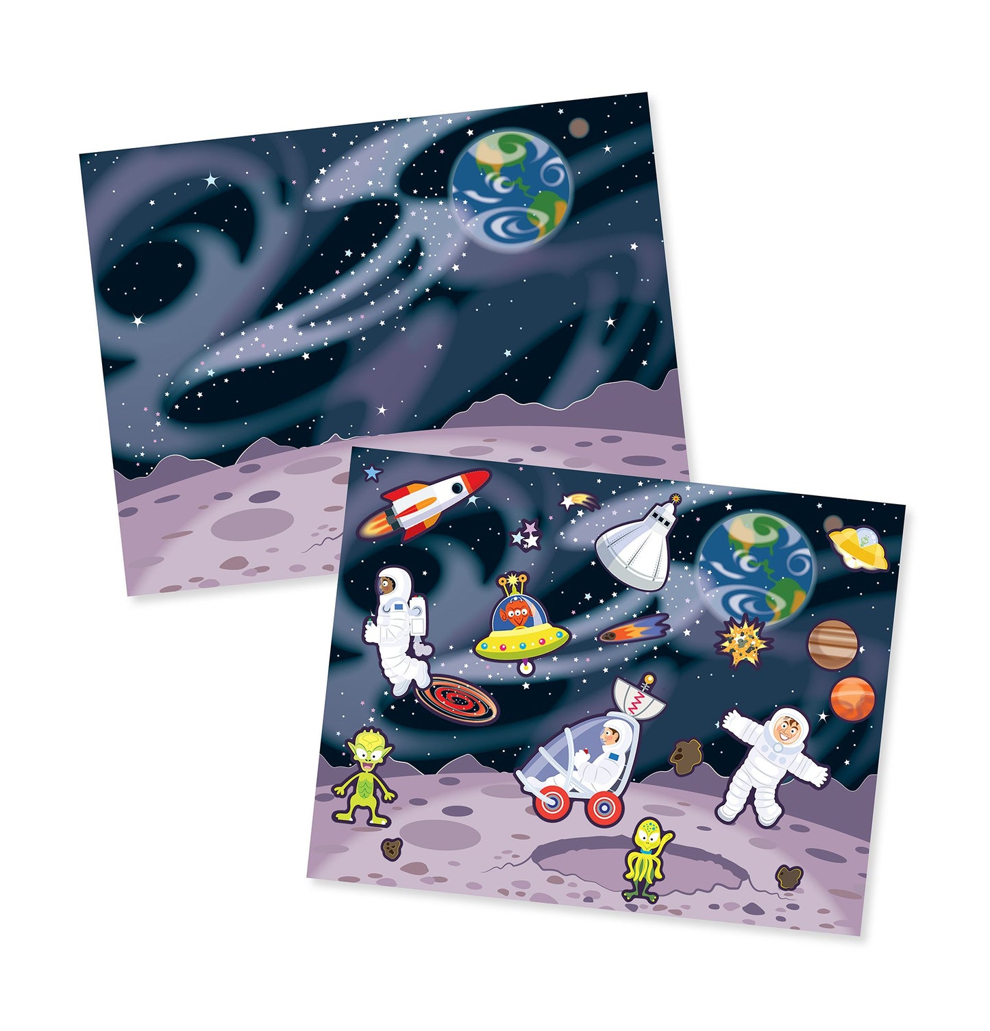 Melissa & Doug Reusable Sticker Pads Set - Adventure Theme, 245+ Colorful Stickers, Wood Material, Model 9115