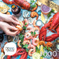 RoseArt 1000 Piece Jigsaw Puzzle - Dennis Prescott Summer Vibe Seafood, Multi-colored, Cardboard, Model 6600ZZE