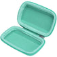 Khanka Hard Carrying Case Replacement For Speks Geode Magnetic Fidget Sphere - Pentagons 12-Piece Set - Slate, Holds 24 Pieces Magnetic Fidget Sphere, Case Only (Teal)