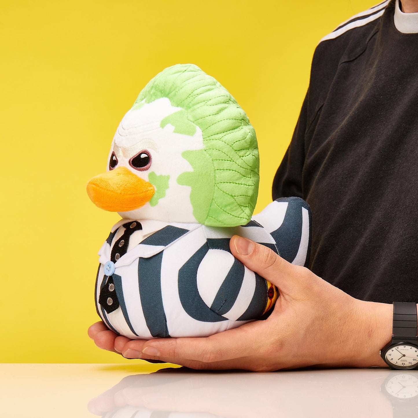 Tubbz Plush: Horror - Beetlejuice Cosplaying Rubber Duck Soft Plush Collectible Toy