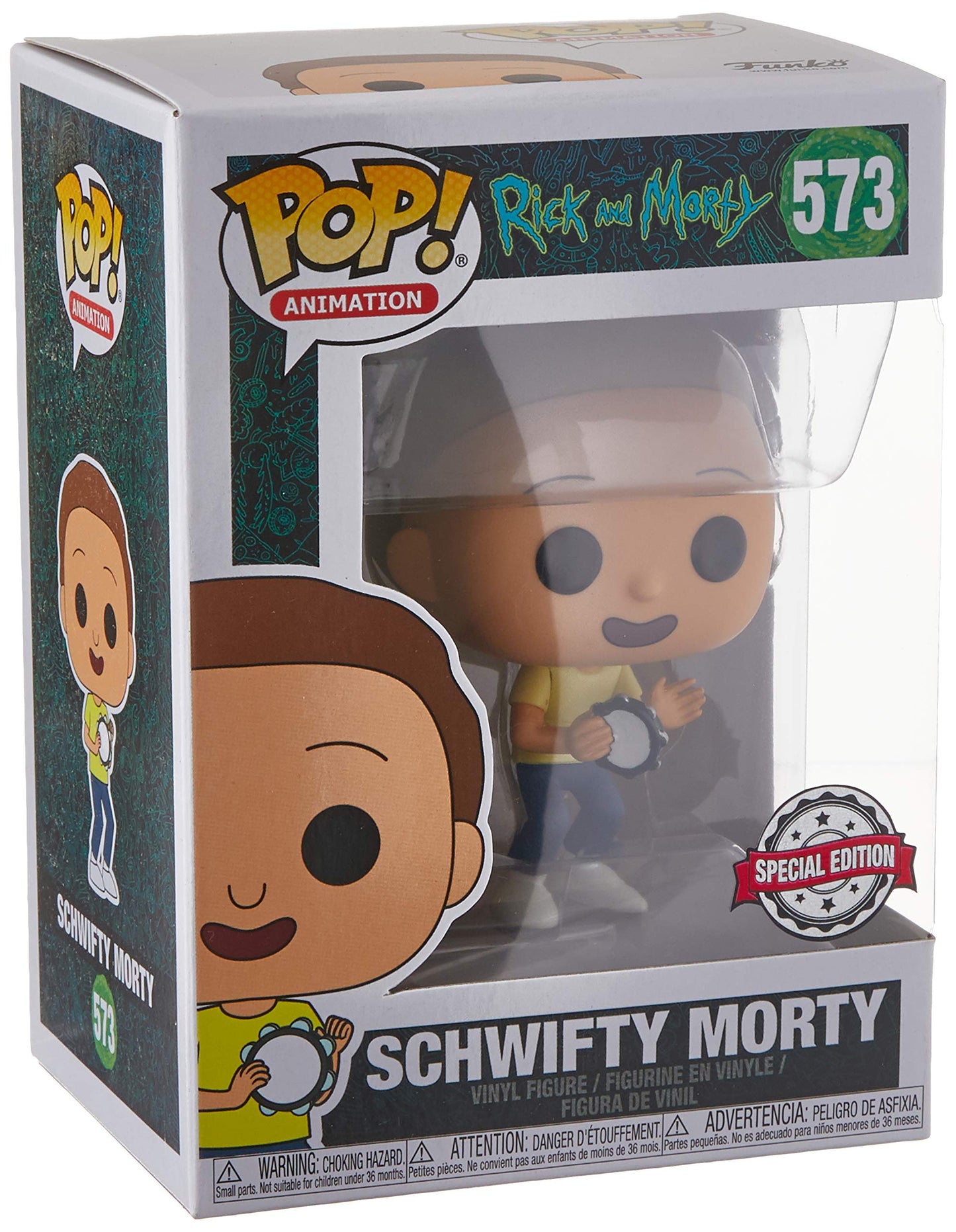 Funko Pop! Animation Rick And Morty Exclusive Schwifty Morty