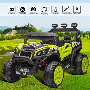 Nitoess 24V Battery Powered Electric Car for Big Kids, 24V Riding Cars for Kids Ages 4-8, Children Car with Bluetooth 3 Speeds L