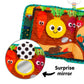 Lamaze Fun with Feelings Soft Baby Book - High Contrast Baby Book with Crinkly Cloth Pages - Sensory Books for Babies Ages 9 Mon