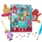 Halmolife Big Gem Diamond Painting Kits -19 Stickers, Keychain & Suncatcher DIY Kit - Diamond Art for Kids - Arts and Crafts for