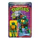 Super7 Teenage Mutant Ninja Turtles Michelangelo 3.75 In Reaction Figure