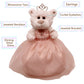 KINNEX COLLECTIONS SINCE 1997 12'' Quince Anos Last Doll Teddy Bear with Dress (Centerpiece) ~ ARC09832-14 (Red)