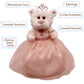 Kinnex Collections Since 1997 12' Quince Anos Quinceanera Last Doll Teddy Bear With Dress (Centerpiece) ~ Arc09831-29 (Blush)