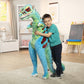 Melissa & Doug Jumbo T-Rex Dinosaur - Lifelike Stuffed Animal (Over 4 Feet Tall)