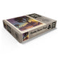 Mypuzzle Joshua Tree National Park: Into The Evening, Vintage Poster - Premium 100 Piece Jigsaw Puzzle For Adults