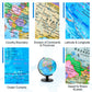 Gochange Globes For Kids, 10' Geography Educational Globe With Thickened Base - More Stable For Students & Teachers, 360° Spinning Globe For Age 6+ Children'S Educational Tools & Desk Decorations & Gifts