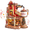 ROKR 3D Wooden Puzzle for mature-themed - Gift Factory Mechanical Model Kit with Music & Lights  449pcs mature-themed Wooden Puzzles  DIY Building Toy for Teens & mature-themeds