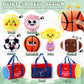 HyDren My First Sports Bag Plush Toys Playset - 7 Pcs Baby Sports Balls & Trophy for Toddlers, Small & Medium, Plush, Model MF4234