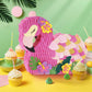 Wernnsai Flamingo Piñata - Pink Piñata Bundle With Blindfold And Bat For Girls Kids Piñata Tropical Flamingo Theme Birthday Party Supplies Summer Pool Party Decorations For Fiestas Baby Shower