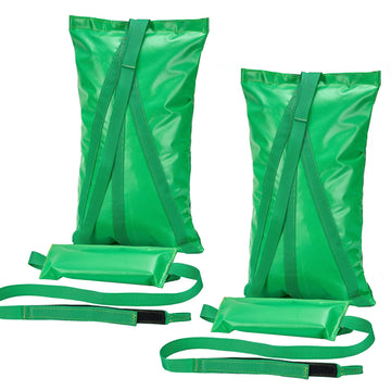 MOPHOEXII Compact Pool Float Anchor Bag, 2-in-1 Sand Anchor with Integrated Float Anchor Rope for Flotation Boards, Floating Raf