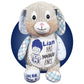 Ear Tube Gifts for Kids - Personalized with name + color choice - Ear Tube Get Well Soon Stuffed Animals - Ear Surgery Recovery 