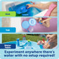 Learning Resources Splashology Water Lab Science Kit, 19 Pieces, STEM Activities, Multi-color, Ages 3+