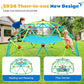 Zupapa Climbing Dome With Hammock, Supports Up To 1000Lbs Jungle Gym,10Ft Dome Climber With Hammock For Kids 3 To 10 Outdoor Pla