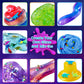 YOPINSAND Dinosaur Slime Kit for Kids 6-12, Glow in The Dark, Crunchy Galaxy Slime Making Kit with Add-ins, Model DSK08